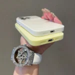 Luxury Makaron Full Camera Protection Phone Case for iPhone 16 15 14 13 Pro Max Plus Pure Hard Acrylic Candy Glossy Armor Cover - Image 12