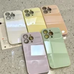Luxury Makaron Full Camera Protection Phone Case for iPhone 16 15 14 13 Pro Max Plus Pure Hard Acrylic Candy Glossy Armor Cover - Image 10